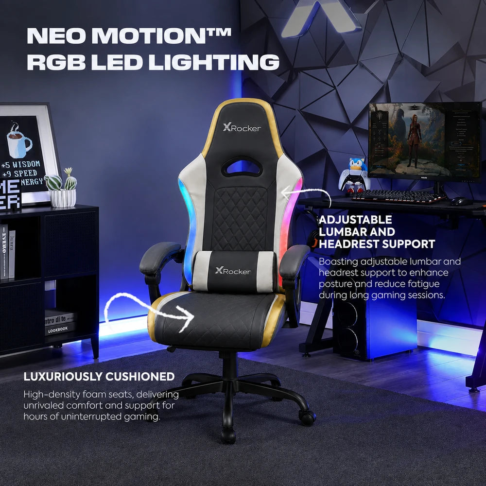 X Rocker Neo Motion™ RGB LED Gaming Chair