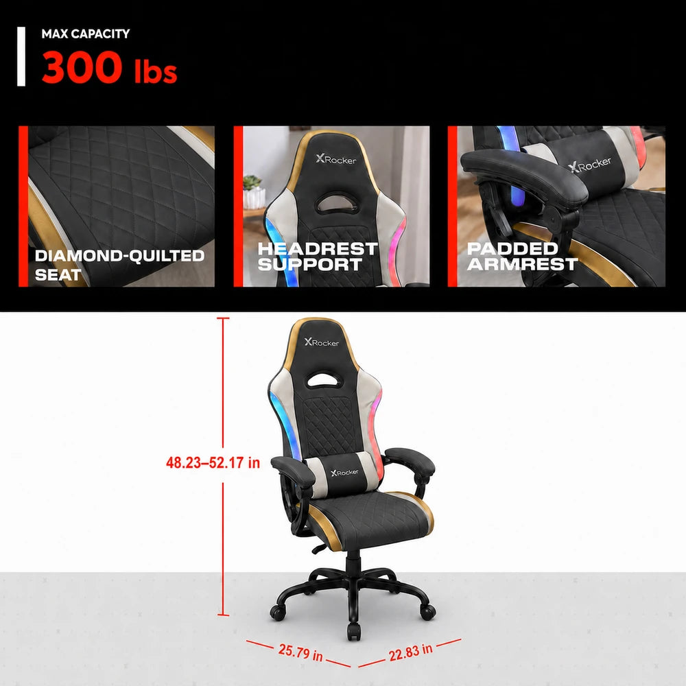 X Rocker Neo Motion™ RGB LED Gaming Chair