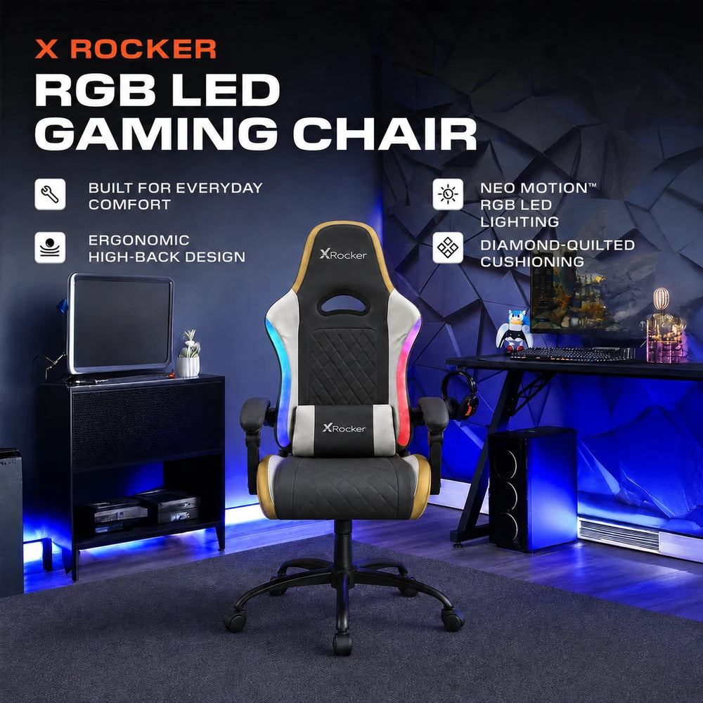 X Rocker Neo Motion™ RGB LED Gaming Chair